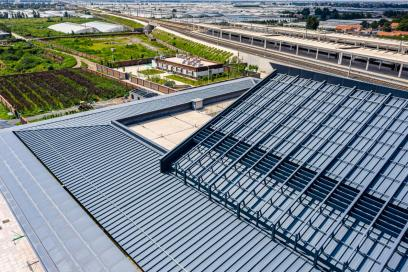 铝镁锰屋面板工程案例赏析：青州高铁站
